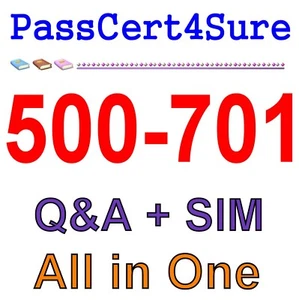 Cisco Video Infrastructure Design 500-701 Exam Q&A+SIM - Picture 1 of 1