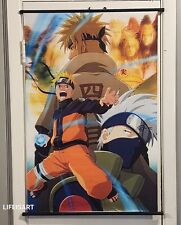  NARUTO/KAKASHI/MINATOBORUTO Wall Scroll 31" x 43" Anime CANVAS 🔥 🔥 🔥 🔥 