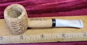 Vintage Antique BUESCHER'S World Famous PIPE Sweet Corn Cob Pipe - Picture 1 of 10