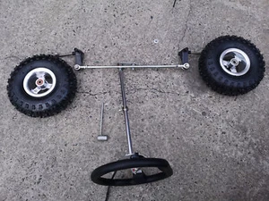 4 inch front wheel stub axle tie rod steering system for mini Go kart buggy - Picture 1 of 3