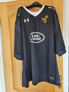 London Wasps Rugby home shirt 150th Anniversary 2017/18 season - 6XL jersey - Picture 1 of 6