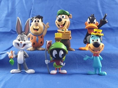 Bugs Bunny Daffy Duck Marvin the Martian Yogi Fred Flintstone Huckleberry Hound - Image 1 of 2
