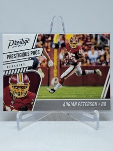 2020 Panini Prestige Adrian Peterson Prestigious Pros #PP-AP - Redksins D5F