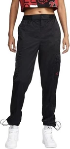 Nike Air Jordan Women Heritage Utility Cargo Track Pants Sz 2XL Black DJ2650-010 - Picture 1 of 24