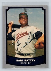 Earl Battey 1988 Pacific Legends I Auto? #35