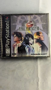 Final Fantasy VIII 8 Sony Playstation PS1 CIB Black Label Tested and Working - Picture 1 of 5
