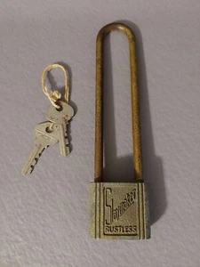 SLAYMAKER Padlock Locksport Collectable Vintage Antique Padlock Free Ship! - Picture 1 of 6