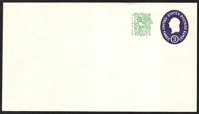 U540 UNITED STATES US postal stationery 3c , unposted - Image 1 of 2