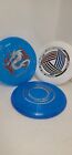 Lot Of 3 Vintage 1980's Wham-o Frisbees True Value Hardware Silver Dragon & 133