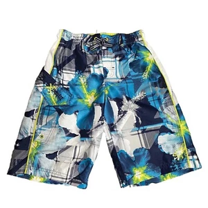 ZeroXposur Board Shorts Bathing Suit Swim Kids Boys Sz S - 8 Lining Side Pocket - Picture 1 of 4