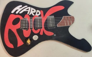 Hard Rock Cafe BALI Computer MOUSE PAD Guitar Body with HRC Logo Tuning Knob New - Picture 1 of 1