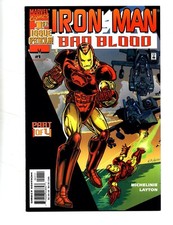 Marvel Comics Iron Man Mini Series Bad Blood Volume 30 #1 of 4  VF+