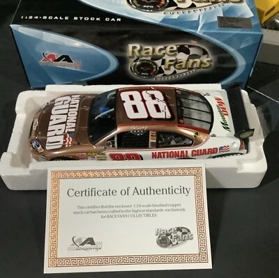 1/24 Dale Earnhardt Jr #88 2008 Chevy SS National Guard Copper Chrome DIN #2165 - Image 1 of 4