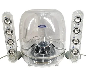 Harman Kardon SoundSticks II 2.1 Channel Wired Multimedia Sound System Works - Afbeelding 1 van 2