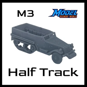 M3 Half Track Covered - HO Scale - Gray - Picture 1 of 5