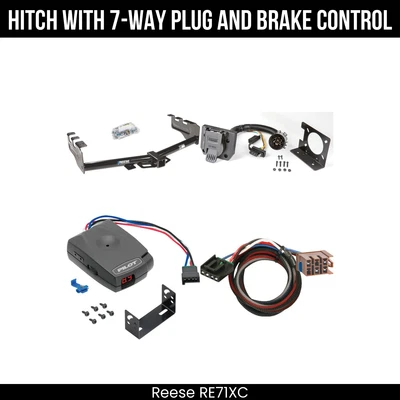 Hitch Tow PKG+ 制动控制 适用于 99-13 Silverado Sierra 1500 HD 2500LD 经典 — 第 1/4 张图片