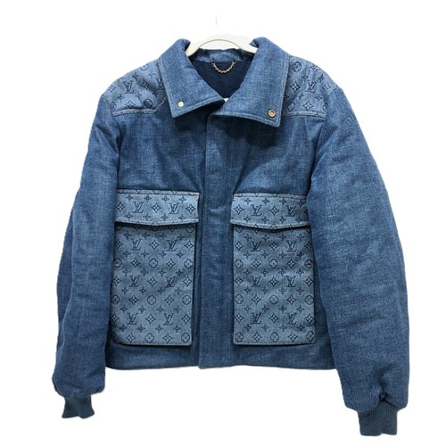 LOUIS VUITTON（LV） LOUIS VUITTON RM231M SU0 HOB11E 23SS Monogram imbottito denim capospalla giacca