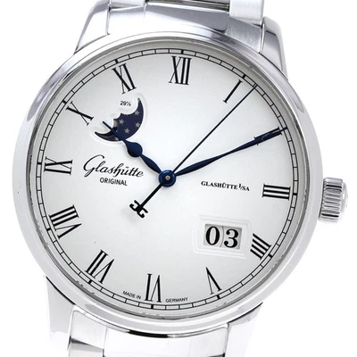 GLASHUTTE ORIGINAL Seneta 100-04-32-12-50 Panorama date Moon phase Auto_823371 - Image 1 of 4