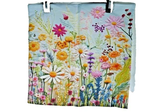 Set 4 Copricuscini Copricuscini Primaverili Floreali Cotone Lucido NUOVI - Foto 1 di 9