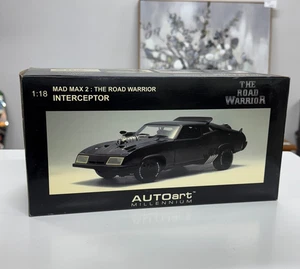 1/18 autoART MILLENIUM MAD MAX 2 THE ROAD WARRIOR INTERCEPTOR Model - Picture 1 of 12