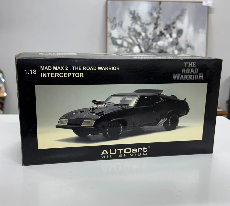 1/18 autoART MILLENIUM MAD MAX 2 THE ROAD WARRIOR INTERCEPTOR Model - Image 1 of 4