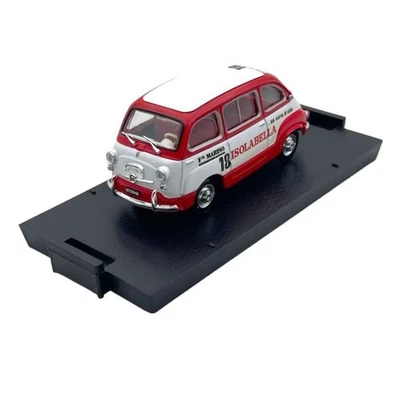 Modellino Auto Brumm 1/43 Fiat 600D Multipla Amaro 18 Isolabella 1960 - Immagine 1 di 4