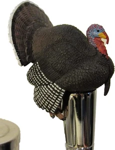 Wildlife Turkey Beer Tap Kegerator Sports Bar Breweriana Thanksgiving Home Bar - Picture 1 of 2