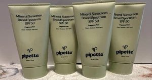 Pipette Mineral Sunscreen Broad Spectrum SPF50 - 1 Fl. oz (LOT OF 4) 🌼 - Picture 1 of 3