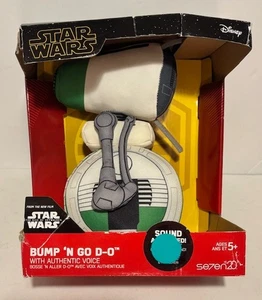 Disney Star Wars Bump 'N Go D-O Sonido Activado Acción Peluche Figura ¡NUEVO! - Imagen 1 de 2