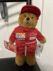Michael Schumacher Teddy Bear Plush - PPM - Rare! 6” Tall - Picture 1 of 3