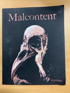 RARO 2019 COPIA FIRMADA ZIGGY D DICKS "DESCONTENTO" POESÍA LIBRO PB GRANDE (LL) - Imagen 1 de 12