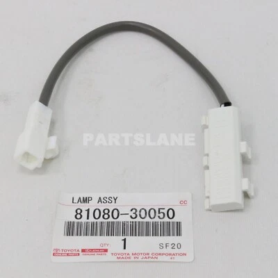 Lámpara de cortesía con manija interior de puerta delantera derecha OEM Lexus IS300 IS350 81080-30050 Foto 1 de 2