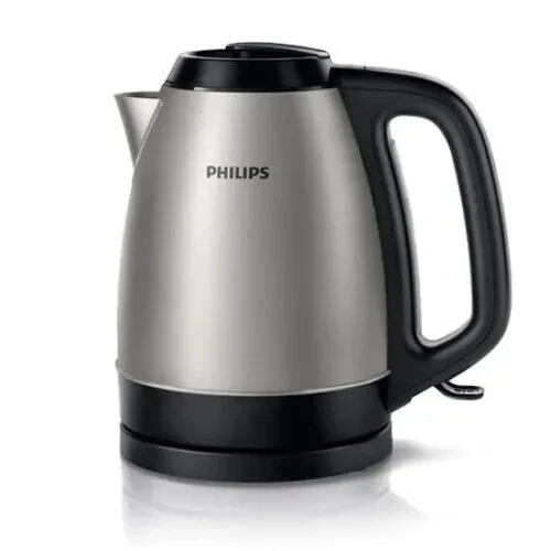 Hervidor eléctrico inalámbrico de metal Philips HD9305/22 - 1,5 L café, té, olla de leche Foto 1 de 1