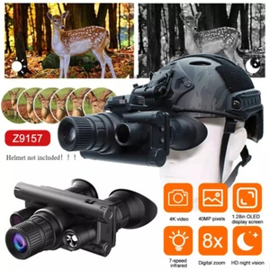 Z9157 4K UHD Tactical Night Vision Goggles - 40MP, 8X Zoom Infrared Binoculars - Picture 1 of 16