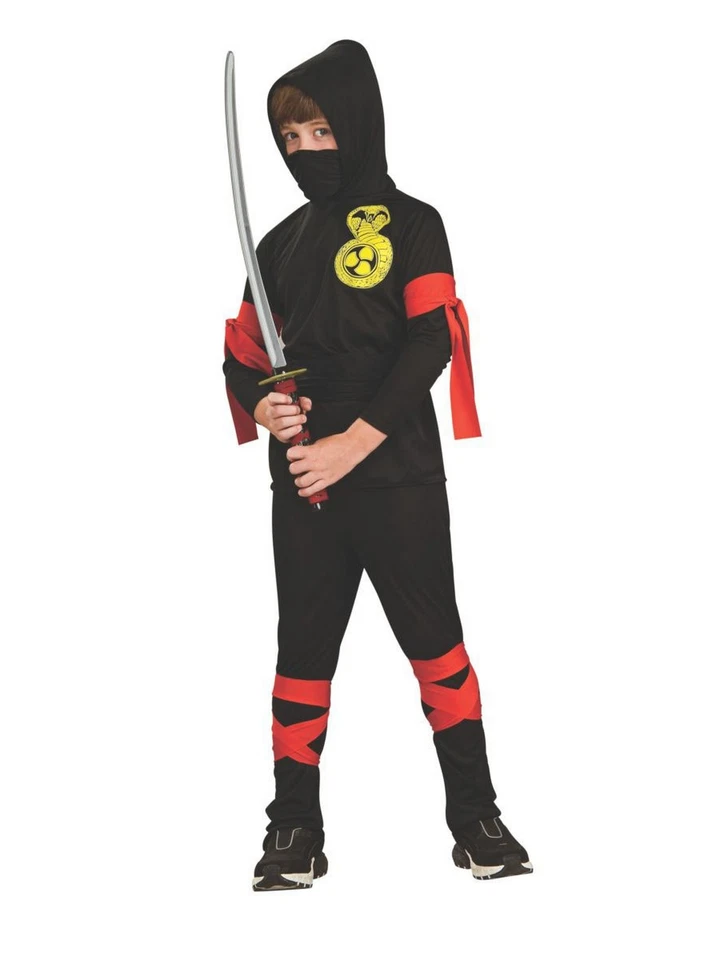 Child Black Ninja Costume Rubies 881900 Small