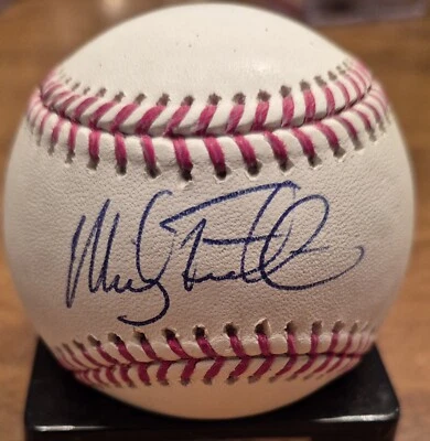 Mickey Tettleton Firmado MLB Con 3x Inscripción Ss Autógrafo Foto 1 de 3