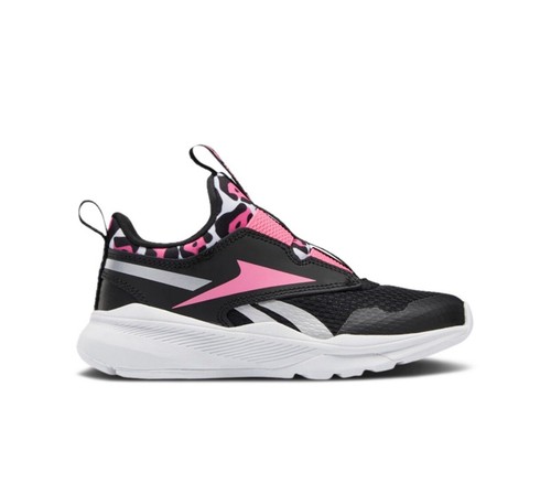 Scarpe slip on Reebok bambina XT Sprinter colore vero rosa nero bianco taglia 3.