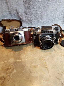 2 x Kamera,AGFA SILETTE- Compur Rapid & EXA 1A,Analog,Fotoapparat, - Bild 1 von 24