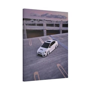 Subaru WRX High Resolution Museum Quality Vertical Car Canvas Print #006 - Bild 1 von 10