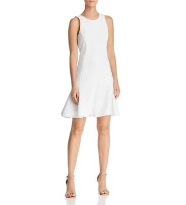 Elizabeth and James Dress Women's Size 4 Bristol White Sleeveless Flute Classic - Image 1 of 4