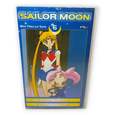 Sailor Moon 6 VHS Bunnys Alptraum Chaos in der Schule 1998 Anime Serie Kult Edel - Bild 1 von 4
