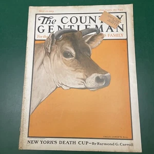 Vintage The Country Gentleman Magazine CHARLES LIVINGSTON BULL May 22 1923 - Imagen 1 de 11