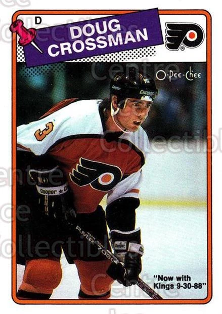 1988-89 O-Pee-Chee #197 Doug Crossman - Image 1 of 1
