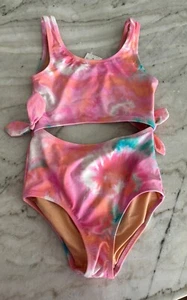 J.Crew Crewcuts girls tie dye one piece swimsuit, 8 - Picture 1 of 7