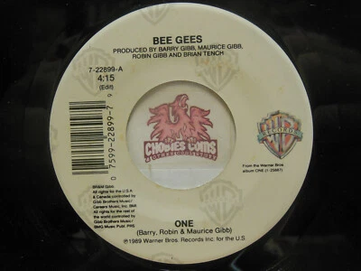 Bee Gees – One / Wing And A Prayer, 45 RPM NM (12L) - Image 1 of 2