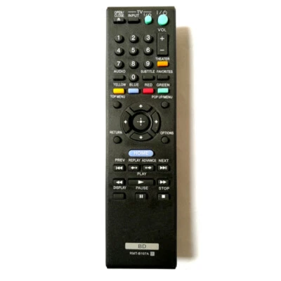 New Replace RMT-B107A For Sony Media DVD BD Remote Control BDP-BX37 BDP-BX57 - Image 1 of 4