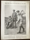 POSTER : THE ILLUSTRATED LONDON NEWS 21st JUNE 1913 : THE OPEN GOLF CHAMPIONSHIP