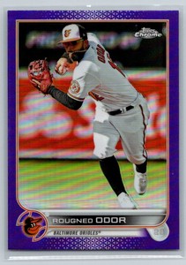 2022 Topps Chrome Update #USC152 Rougned Odor Purple Refractor NM
