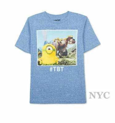 Boys Despicable Me Minions #TBT T-Shirt Medium Royal Blue - Image 1 of 3
