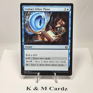 MTG - Dungeons & Dragons - Contact Other Plane - #052 - Picture 1 of 3